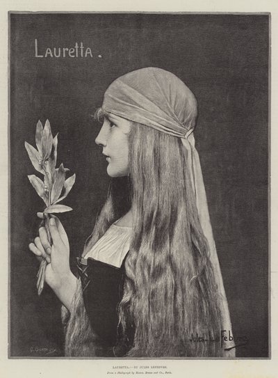 ラウレッタ 作： Jules Joseph Lefebvre
